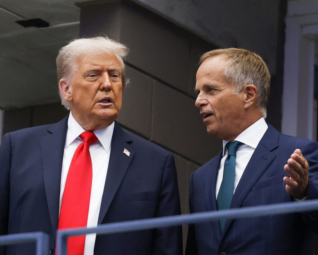 Trump questionne avec humour les tarifs suisses lors de l&rsquo;US Open, Rolex répond