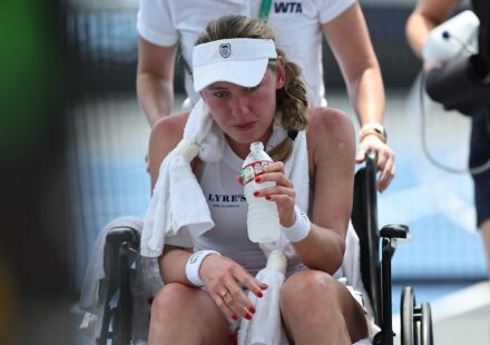 Ekaterina Alexandrova se retire du Memphis Classic après un effondrement dû à la chaleur