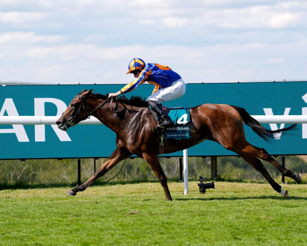 Diamond Necklace Maintient sa Série Invaincue avec une Victoire au Nassau Stakes