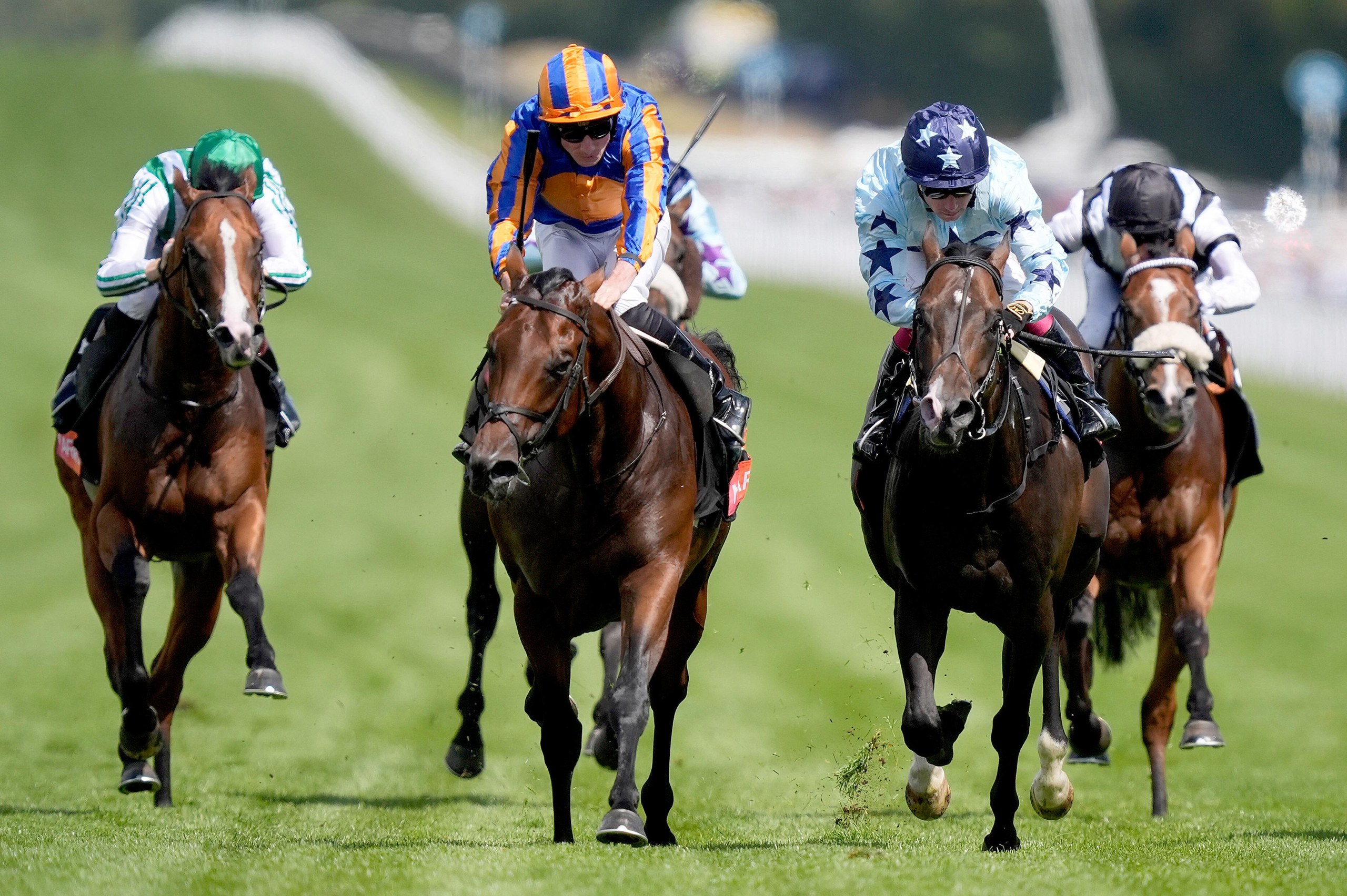 Ryan Moore rides Man’s Best Friend to victory at Goodwood