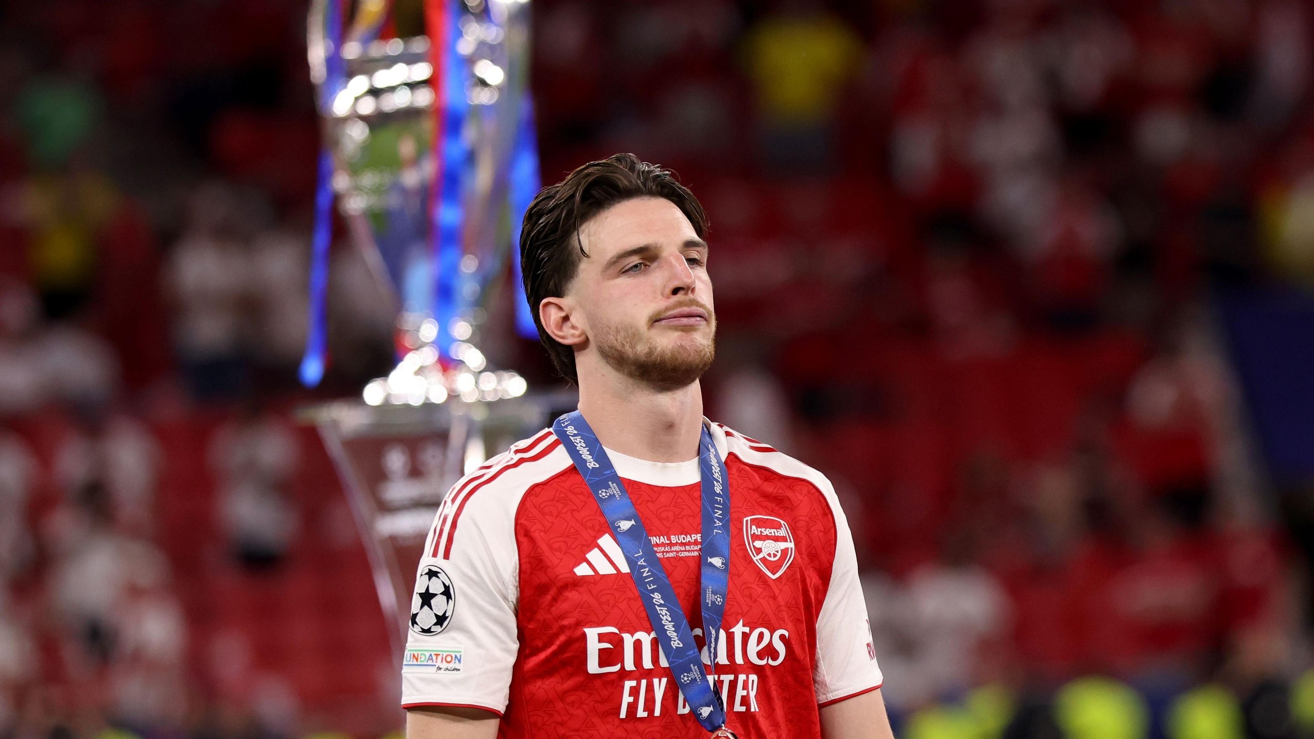 ‘We’re devastated’: Rice, Vitinha, Arteta and Luis Enrique on the Champions League final – video