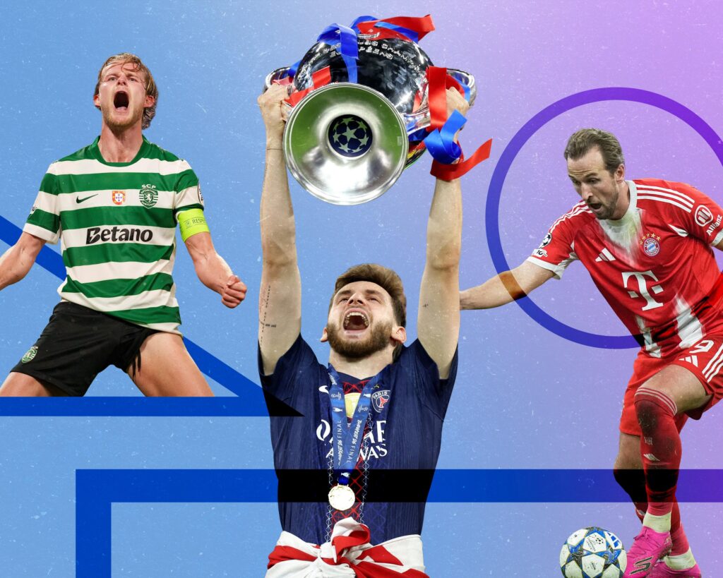L&rsquo;équipe de la saison de la Ligue des champions présente des stars de grands clubs