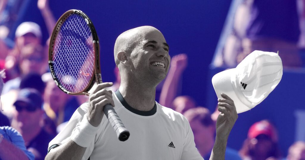 Andre Agassi remporte son dernier titre ATP à l&rsquo;Open de Los Angeles le 31 juillet 2005