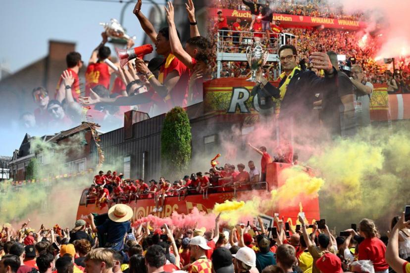 Lens célèbre avec ferveur sa victoire en Coupe de France