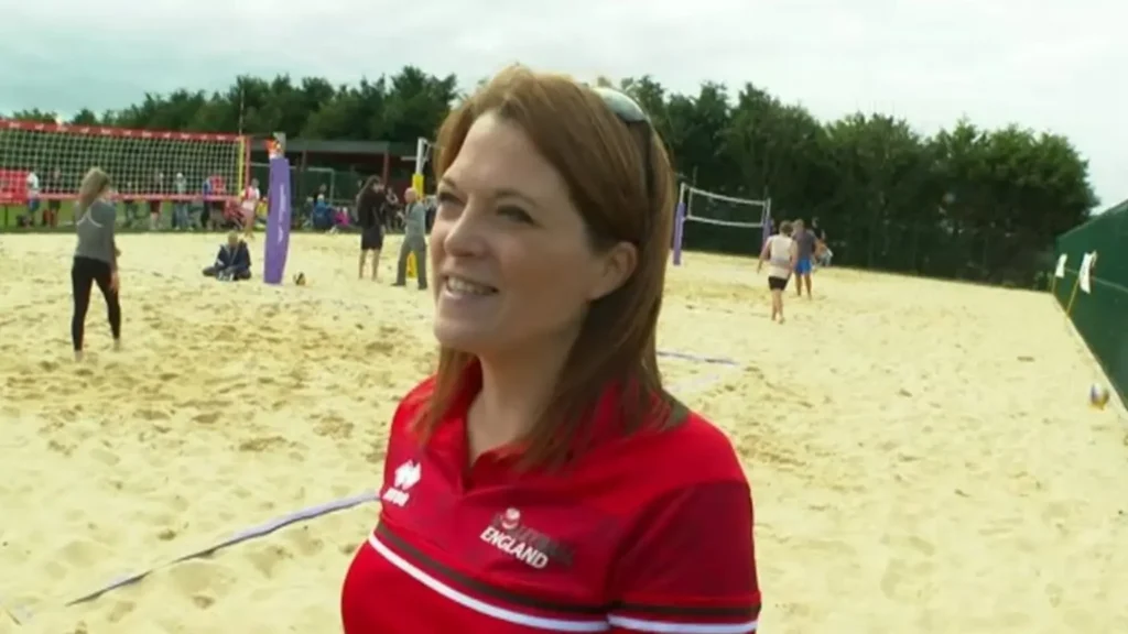 Inauguration de nouveaux terrains de beach-volley à Birmingham