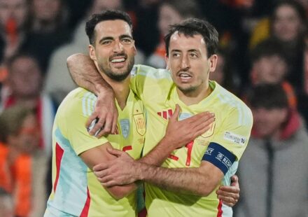 L&rsquo;Espagne et l&rsquo;Allemagne se qualifient pour les demi-finales de la Ligue des Nations