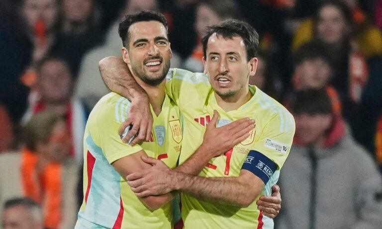 L&rsquo;Espagne et l&rsquo;Allemagne se qualifient pour les demi-finales de la Ligue des Nations