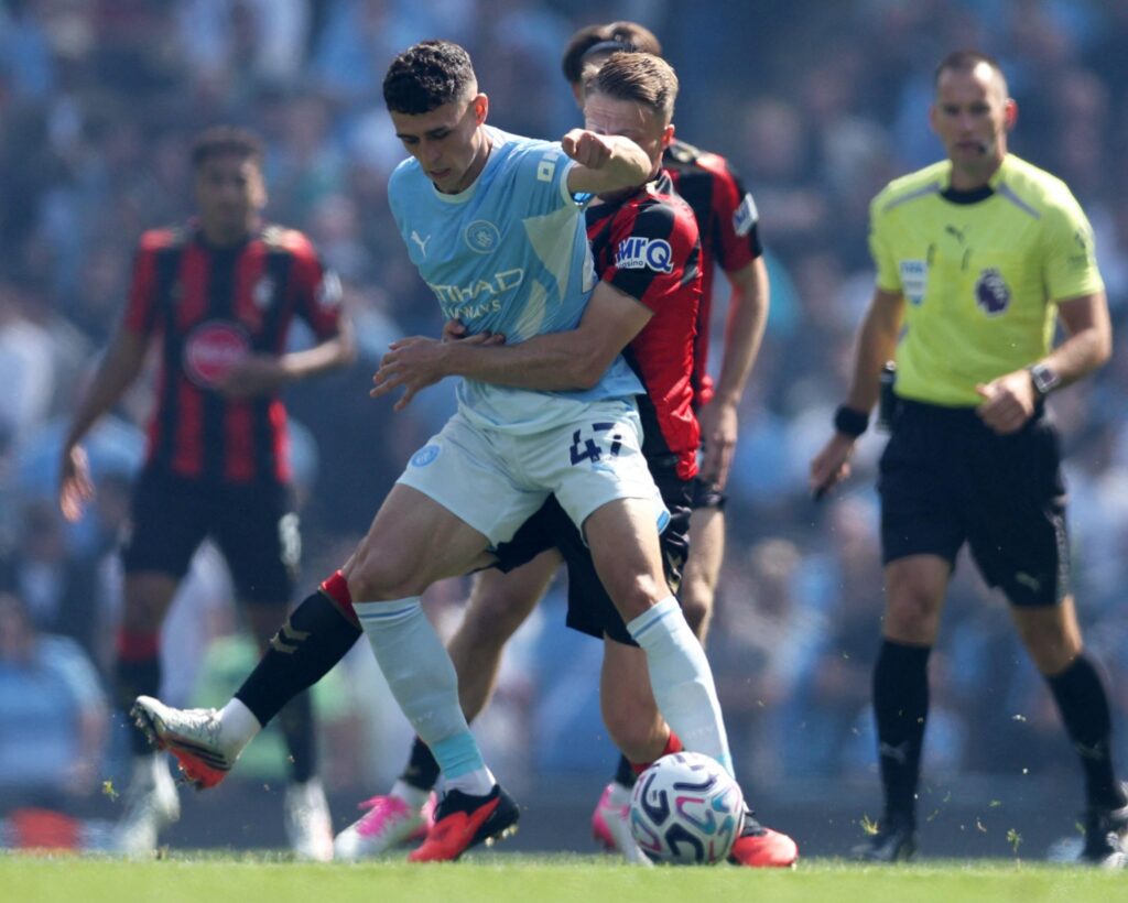 Manchester City affronte Bournemouth en Premier League : suivi en direct