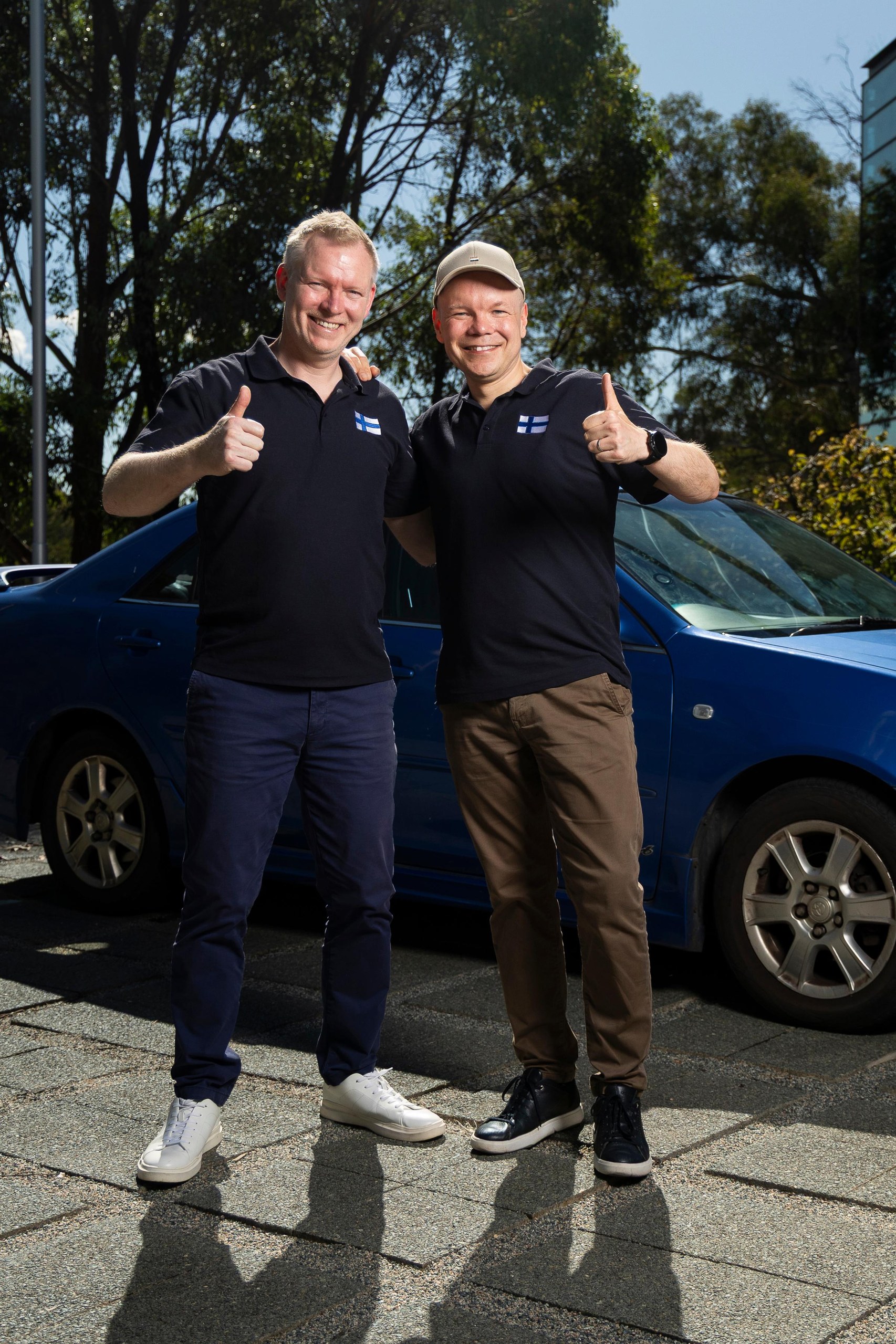 Arto Haapea and his husband and co-driver Steven Morton