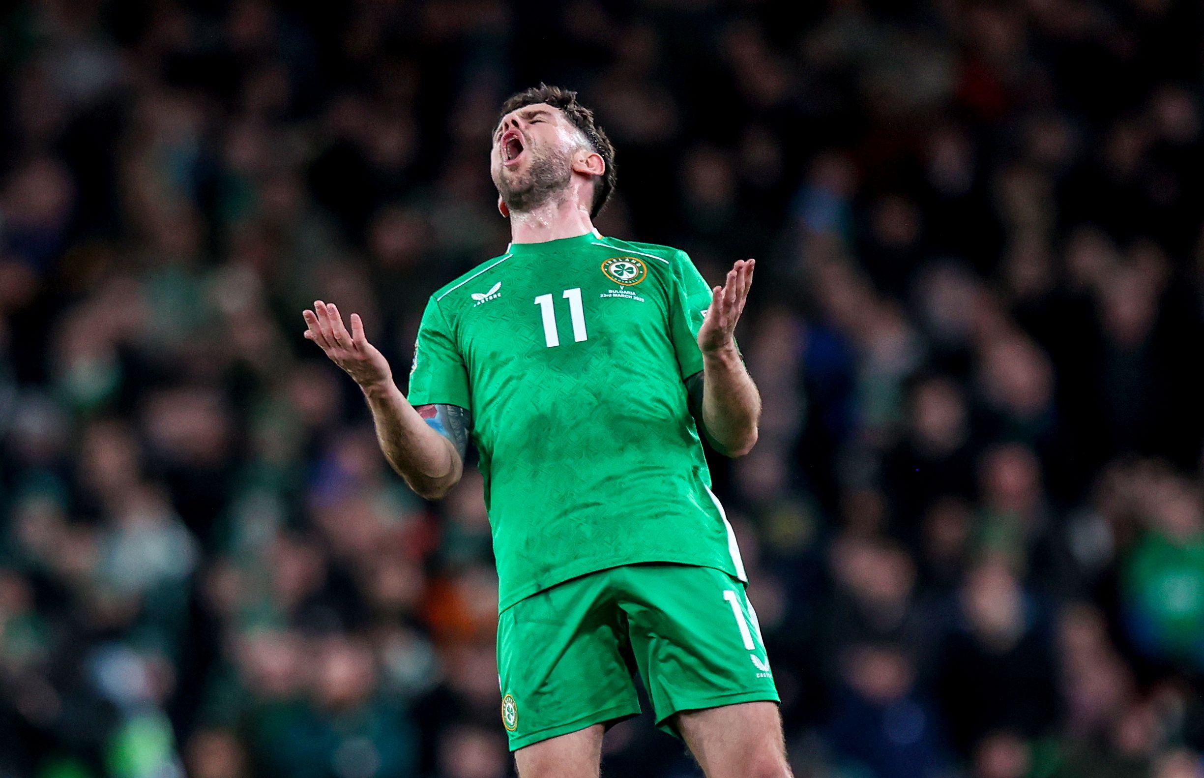 Ireland's Robbie Brady.