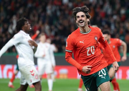 Le Portugal se qualifie pour les demi-finales de la Ligue des Nations grâce à Trincão et Ronaldo