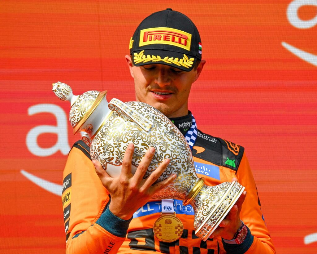 Lando Norris remporte sa première victoire de la saison au Grand Prix de Hongrie