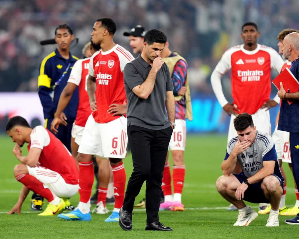 Arteta exhorte Arsenal à transformer la douleur de la finale en force contre le PSG