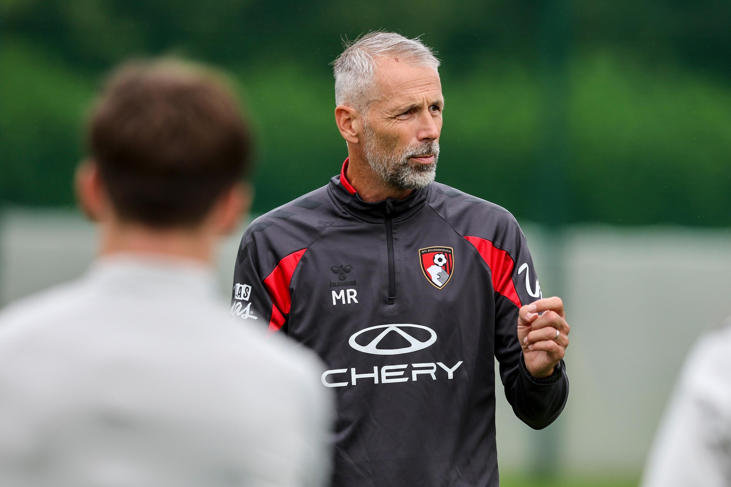 Bournemouth head coach Marco Rose during a training session