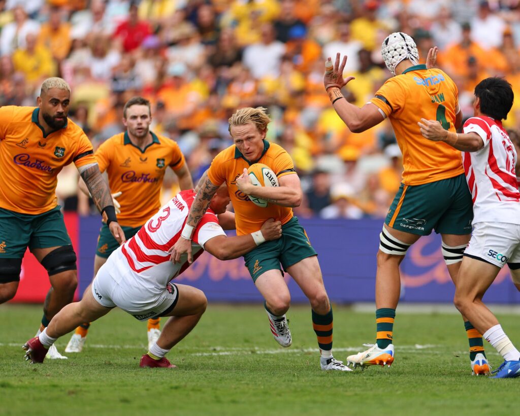 Rugby : l&rsquo;Australie affronte le Japon dans le championnat des nations