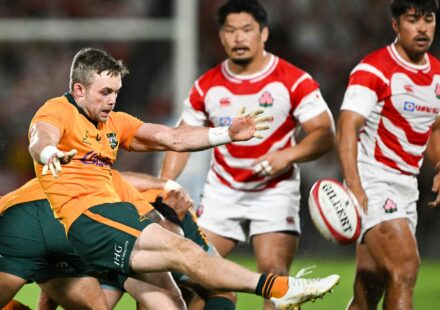 Match de rugby international : l&rsquo;Australie face au Japon
