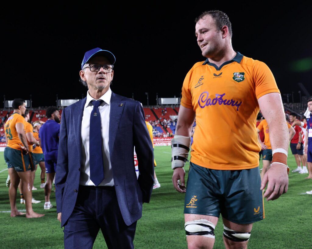 Les Wallabies progressent avec leur victoire contre le Japon