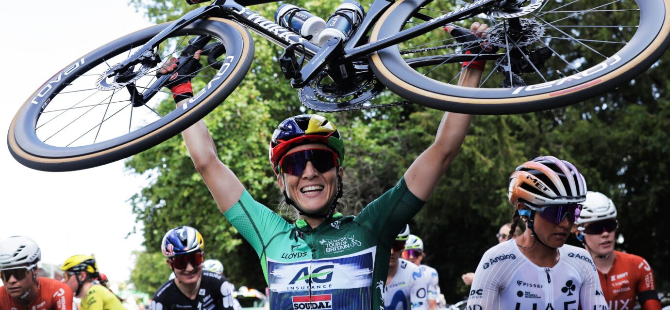 Kim Le Court remporte le Tour de Grande-Bretagne, Wiebes brille au sprint