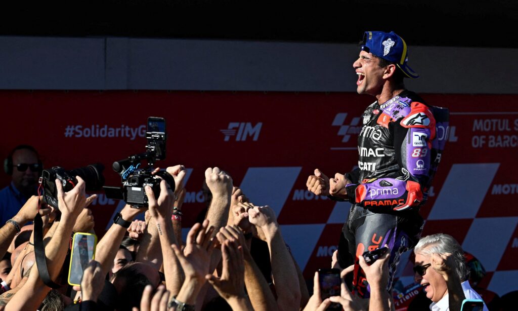 Jorge Martín remporte le titre de champion du monde MotoGP 2024