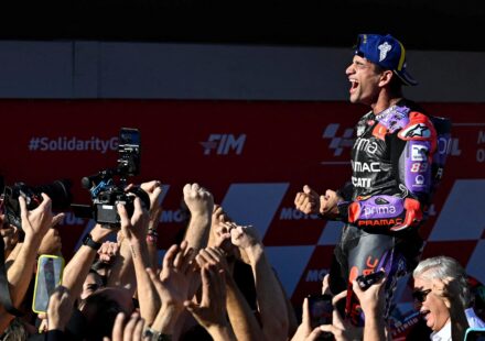 Jorge Martín remporte le titre de champion du monde MotoGP 2024