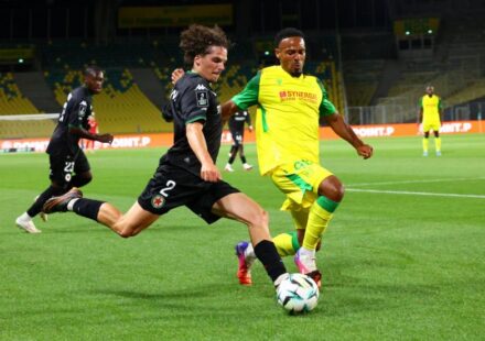 Nantes s&rsquo;incline face au Red Star dans un stade vide pour son retour en Ligue 2
