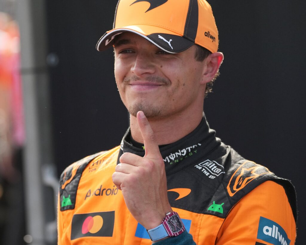 Lando Norris remporte la pole position au GP de Hongrie, Hamilton et Antonelli pénalisés
