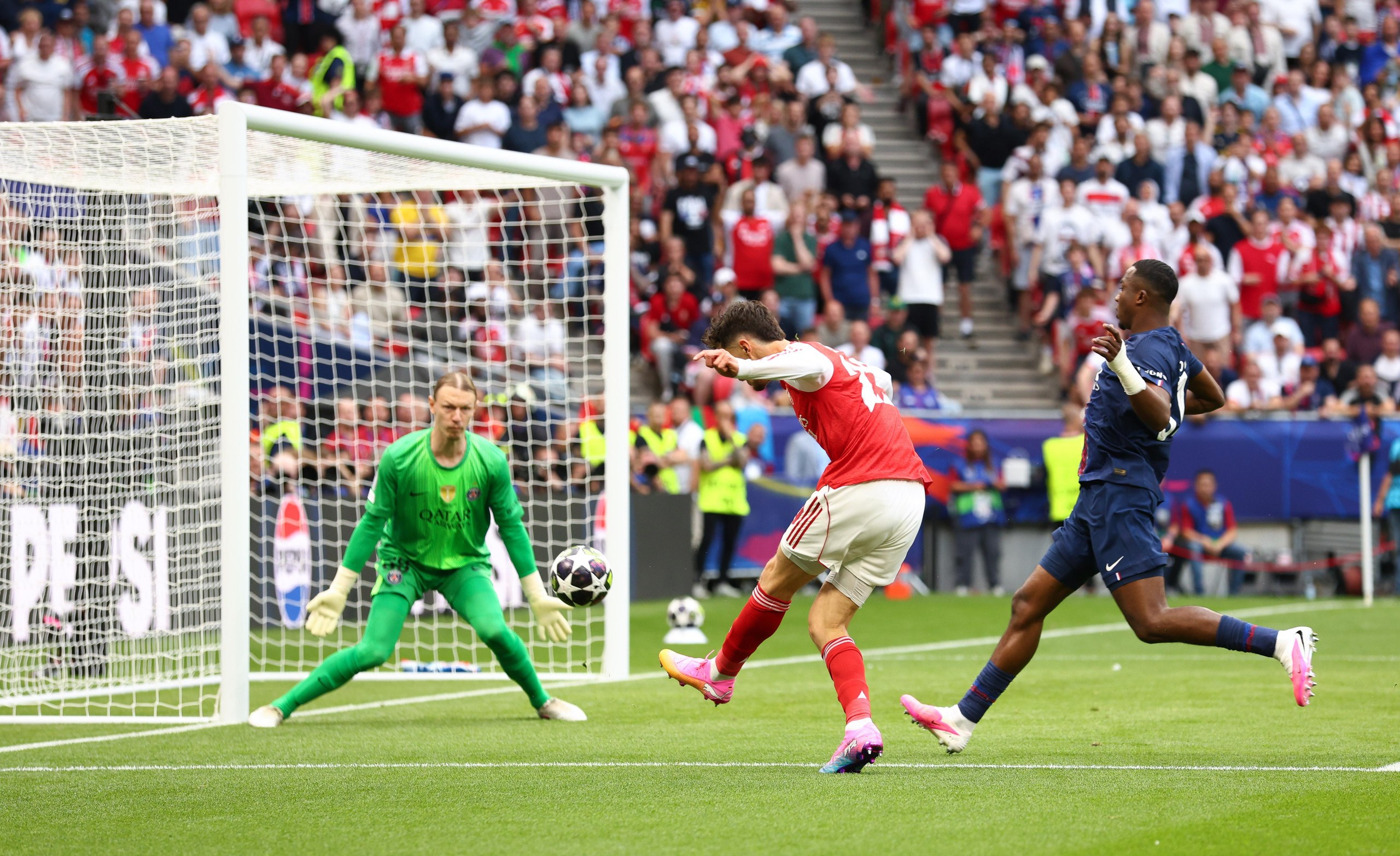 Kai Havertz scores for Arsenal