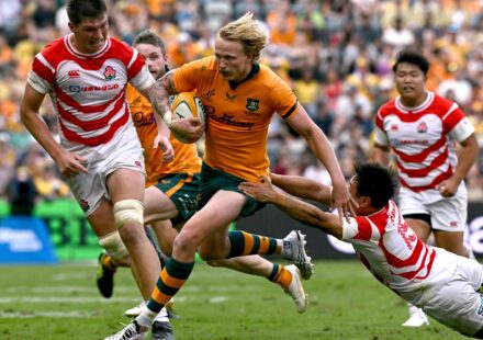 Carter Gordon brille au retour des Wallabies face au Japon avec une victoire éclatante