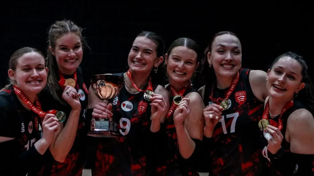L&rsquo;équipe de volley-ball invaincue nominée pour un prix national
