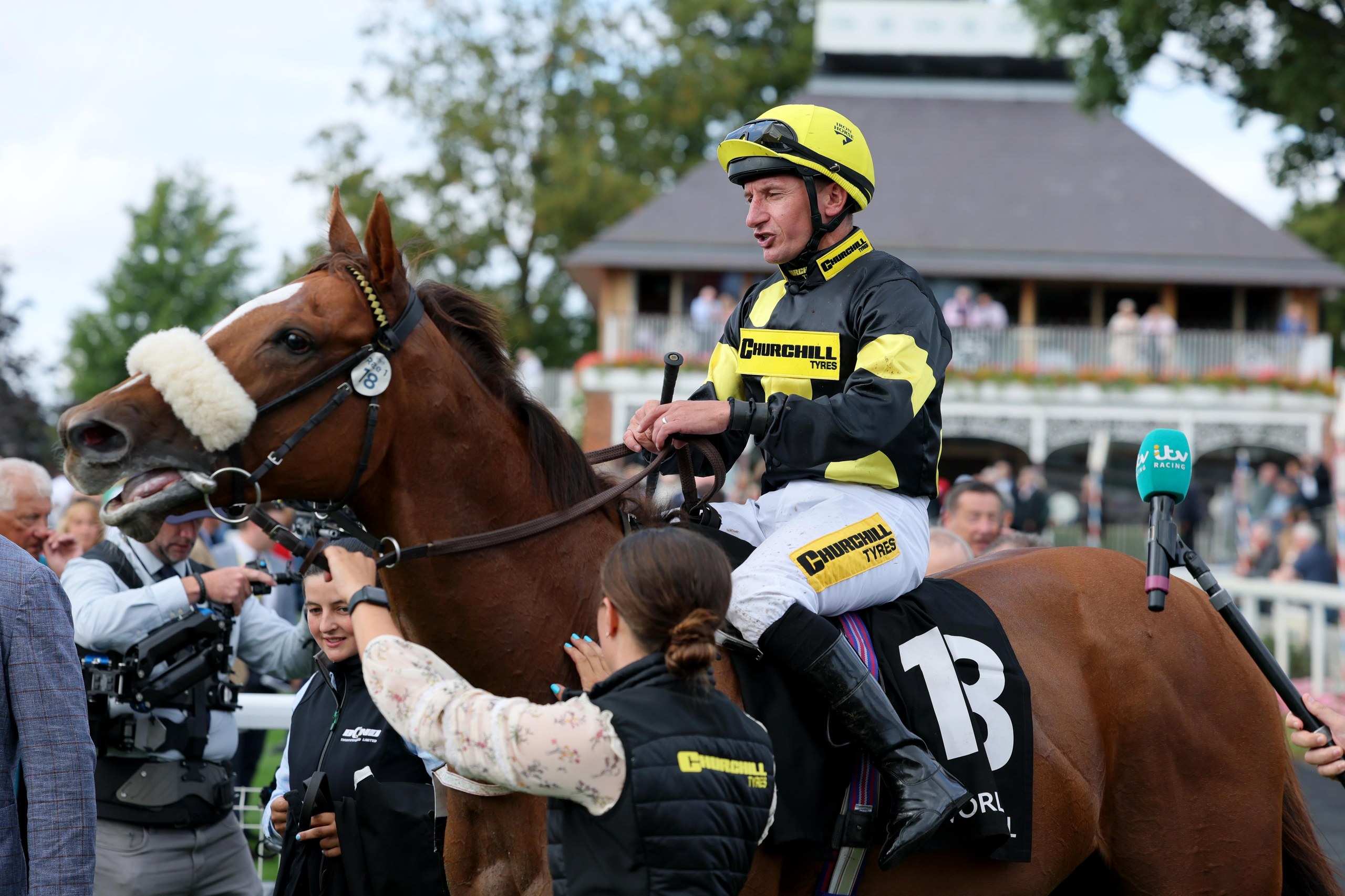 Air Force One and P. J. McDonald savour their victory.