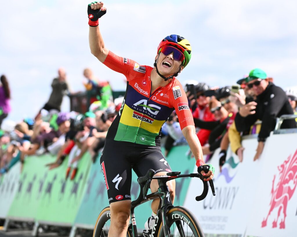 Kim Le Court remporte la troisième étape du Tour de Grande-Bretagne