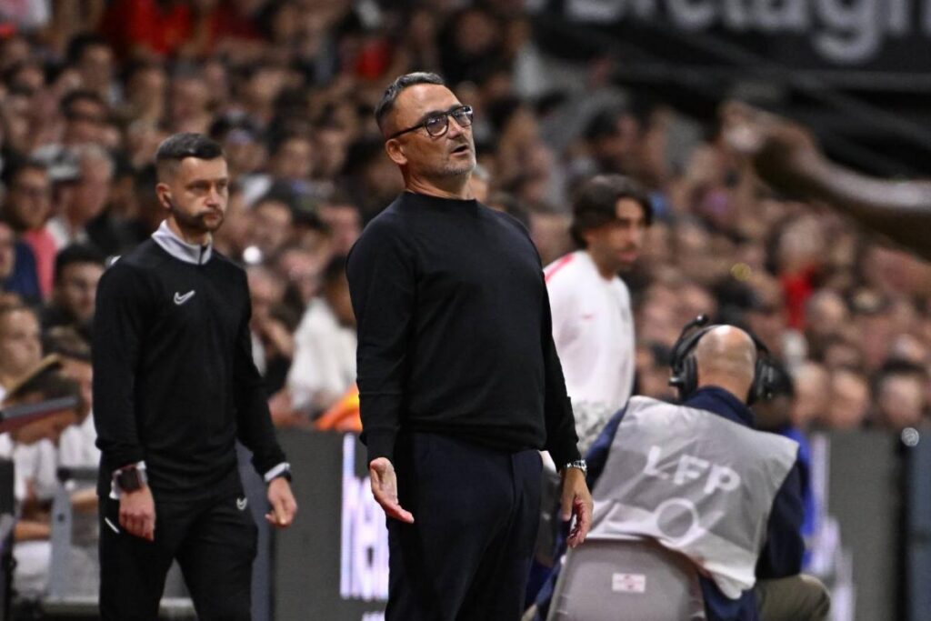 Franck Haise se montre optimiste après le match nul contre le PSG