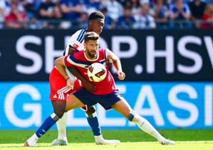 Olivier Giroud rassure Lille après une frayeur au genou