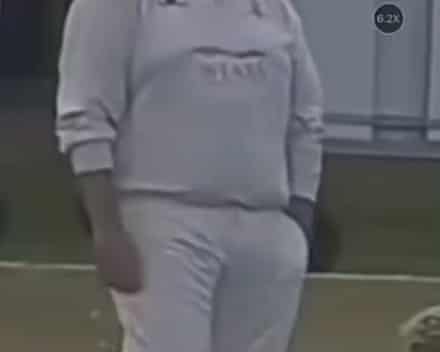 Cricket player seems to show fielder tricking umpire by clicking to imitate edges