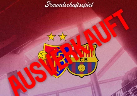Le match amical entre le FC Bâle et le FC Barcelone est complet