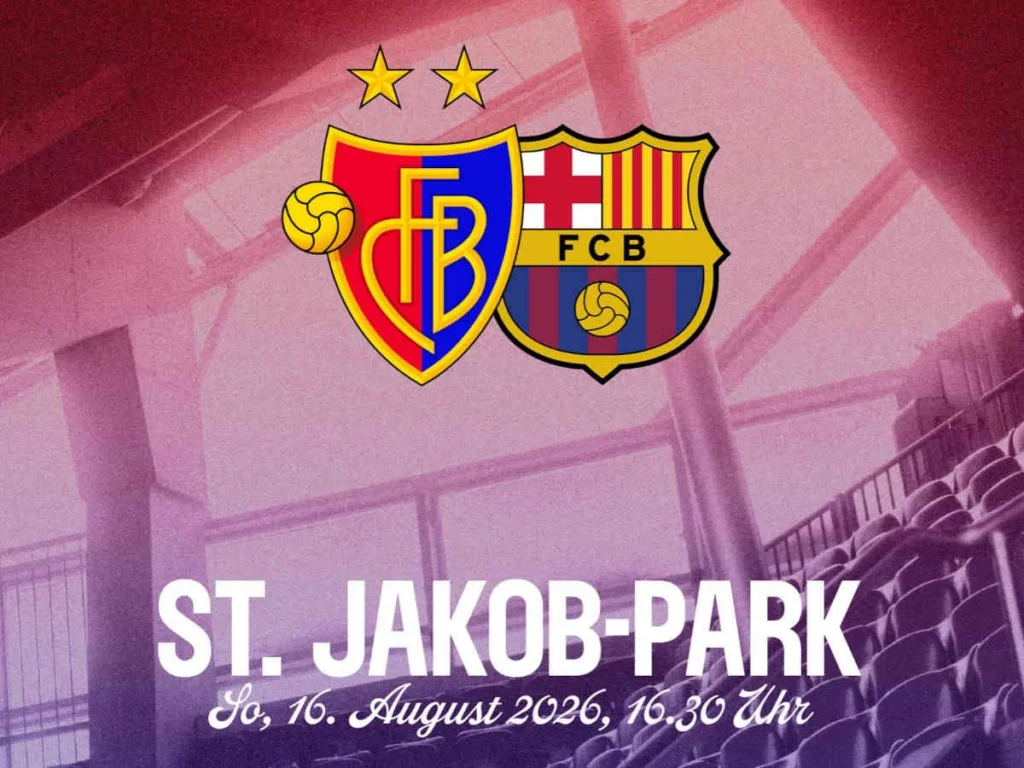 Le FC Basel communique des informations pour les spectateurs du match contre le Barça