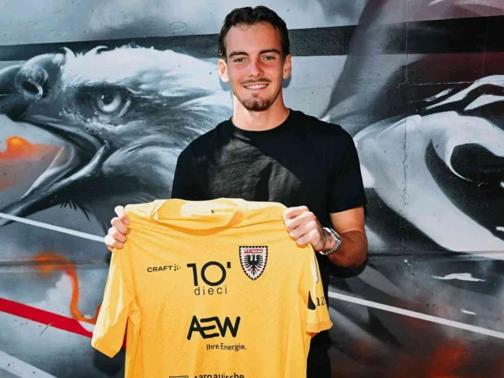 Le FC Aarau recrute le gardien Melvin Frei du FC Lucerne