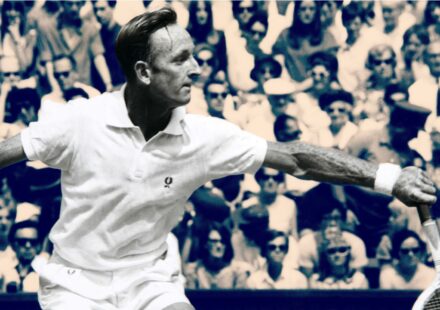 Rod Laver, icône du tennis, est né le 9 août 1938