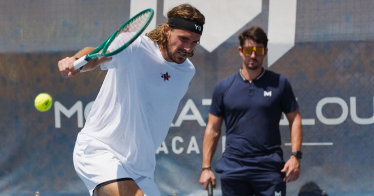 Tsitsipas admet avoir tardé à changer d&rsquo;entraîneur et admire Shelton