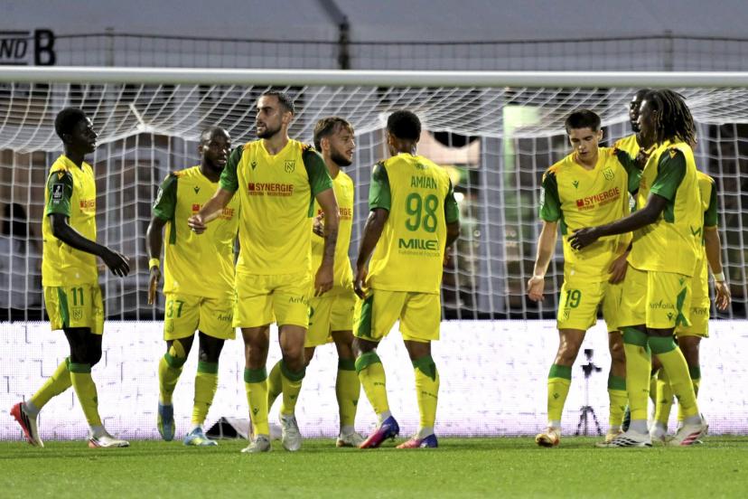 Le FC Nantes en difficulté après deux défaites consécutives en Ligue 2