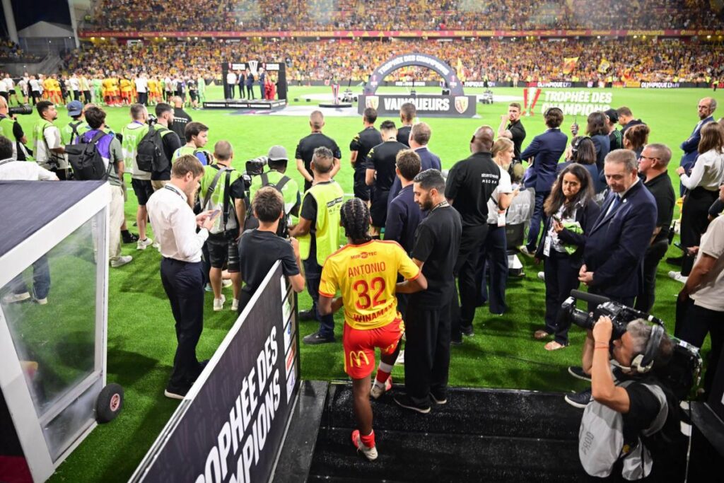 Kyllian Antonio exclu, ne peut célébrer le Trophée des champions