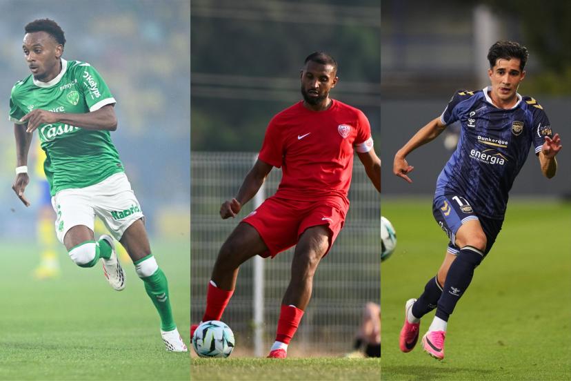 Thierno Ballo, Waly Diouf et Egor Proutsev : trois recrues prometteuses en Ligue 2